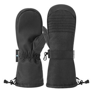 1 Pair Ski Gloves Thermal Mittens For Snowmobile Windproof
