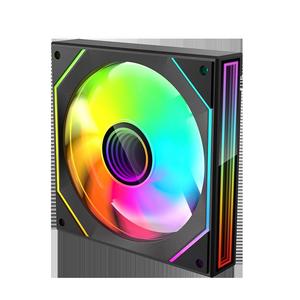 骨伽灵镜V2正叶/反叶全新12CM机箱风扇ARGB神光同步/小4P-PWM调速