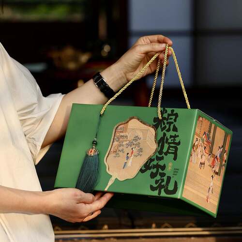 粽子包装礼品盒公司送礼2026新款端午节礼盒空盒高档盒糕点咸鸭蛋