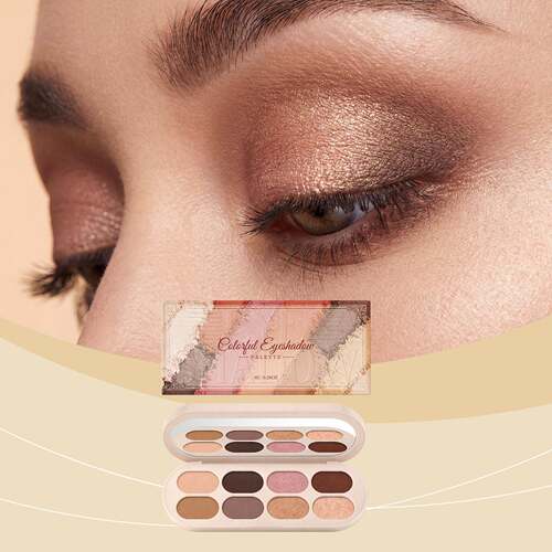 Colorful Eyeshadow Palette - Lightweight, luminous, and high