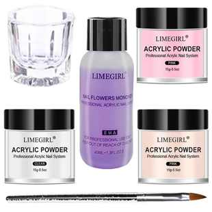 With Lnclude Crystal Set 40ml Powder 45ml Liquid Acrylic