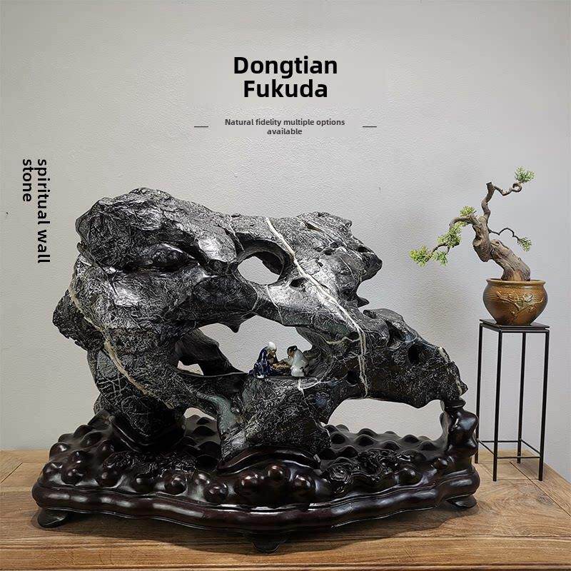 采购产品灵璧石摆件，天然原石，奇石，中式厅堂陈设，观赏石，门