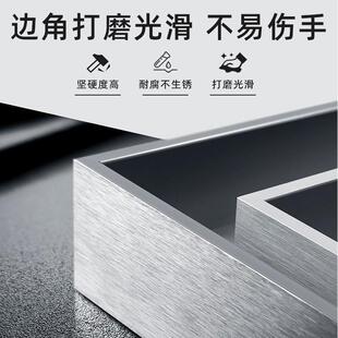 04特厚锈钢拉门工单通/双作案台厨房操作台面板切菜桌子家商3用不