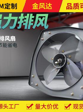 工业排气扇强力高效方形壁扇大排风量八角排气扇车间卫生间排风扇