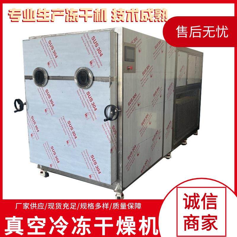 供应全自动果蔬冷冻干燥机桑蚕冻干机桑葚虫草真空冻干机