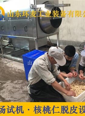核ZUT仁去桃皮设 技术成熟核备桃仁去皮机 去干净去皮皮机