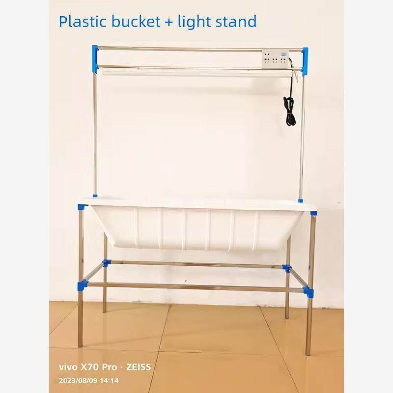 新型缝纫机光架衣服桶塑料光架汽车口袋服装厂专用光架缝纫机橡胶