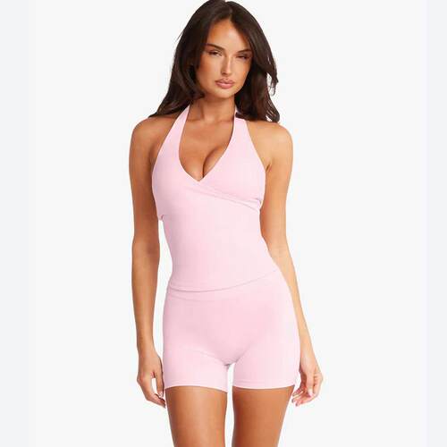 Yoga suit, yoga vest, sports sling with chest cushion