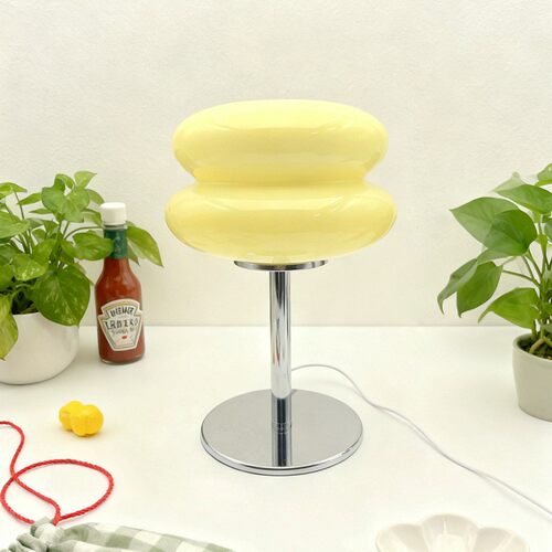 马卡龙奶油台灯客厅卧室书房床头小夜灯创意汉堡氛围少女礼物灯