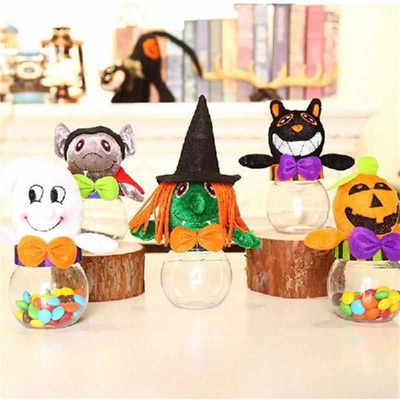 5Pcs Halloween Candy Cans Exquisite Cute Decorative Candy