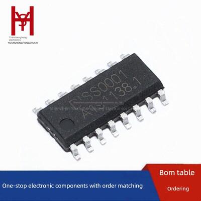 原装 BISS0001 SOP-16 人体红外传感信号报警器专用芯片IC 全新