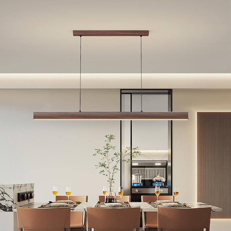 餐厅灯意式极简创意大气长条吧台饭厅灯现代简约2025新款餐桌吊灯
