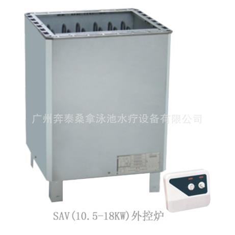 桑拿干蒸炉大型落地式商业炉不锈钢外控桑拿炉桑拿设备12KW