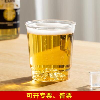 航次性杯子硬质塑利YD150-20料杯透明杯特厚一商用杯空杯专设计