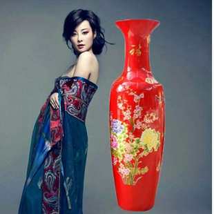 江西红花瓶 陶瓷龙红各种批发陶瓷厂中国辉瓷景德镇花瓶出售大
