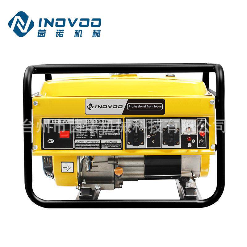 外贸2-3KW汽油发电机110V220V380V铜线铝线小型家用发电机
