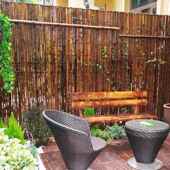 竹笆栅栏室外花篱园围栏防腐厂家直供竿墙护竹栏户外庭院隔围断竹