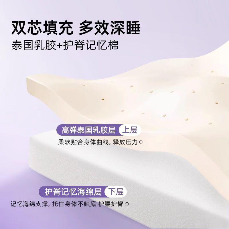 A类乳XUF胶床垫记忆海生绵软垫双人用家卧室铺底垫单宿舍学床人垫