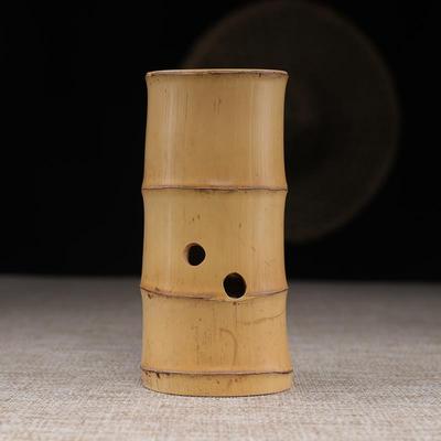 正品楚吟 精品竹埙演原皮十孔奏10吹奏民乐器现货小族乐器陨孔定