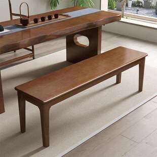 长条凳长凳实木长椅凳子餐厅长板凳椅子家用餐凳长木凳大木板