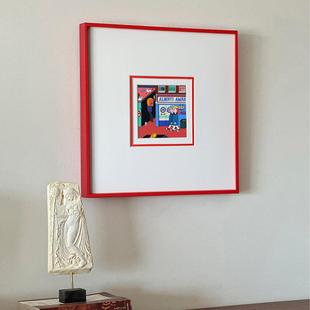 饰画客厅书房小众极简挂画 Ju现代简约装 首发插画涂鸦Kim Hyeon