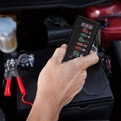 12V 24V Car Battery Tester Motorcycle Battery Tester