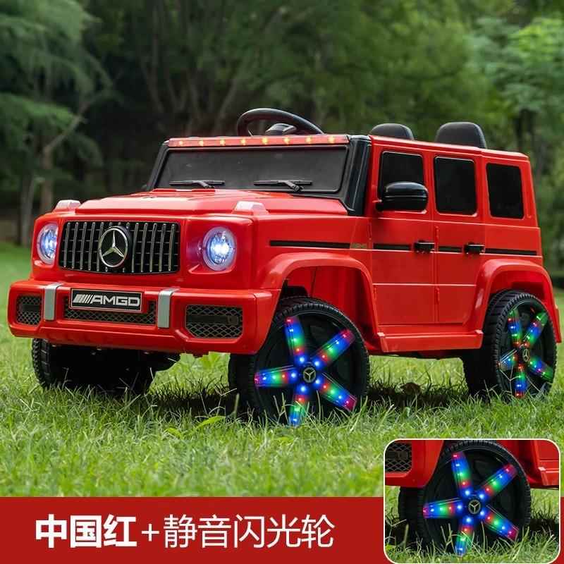 高档奔驰大g童电动车四轮越汽车野遥控男玩具车可坐人女孩儿宝宝