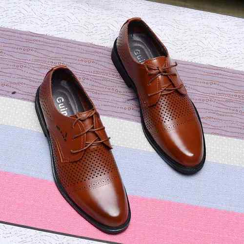 高档2025新尖头皮鞋男韩版伦商务休闲鞋英婚鞋鞋男士时尚潮男款皮