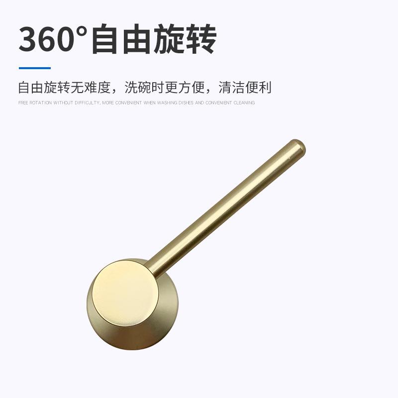 厂家厨卫配件水槽皂液器铜材泵头洗洁精手动按压皂液瓶清洁