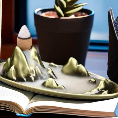 【源头厂家】创意山水倒流香炉檀香炉室内香薰炉除臭驱蚊净化空气