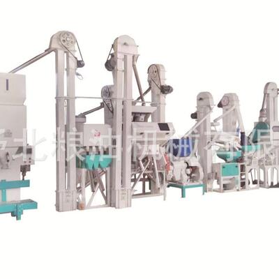 全自动稻谷碾米机成套设备加工大米打米机生产线机精米厂器五谷