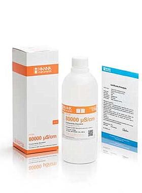 HANNA HI7034L 电导率EC【80000 uS/cm 】标准缓冲液