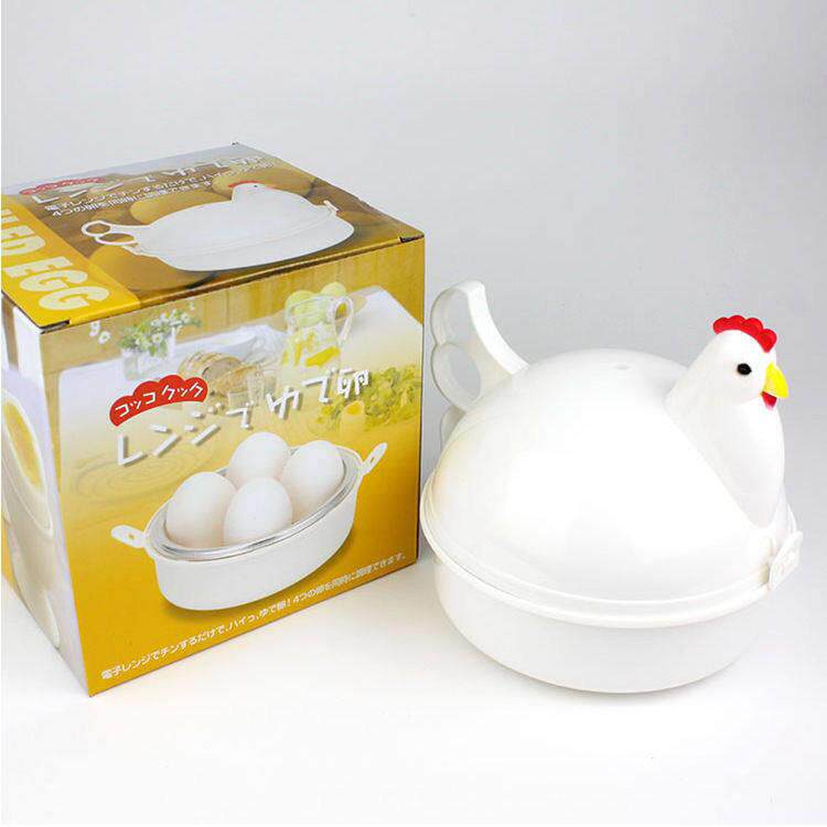 微波炉蒸盒煮鸡蛋食品级单人煮蛋器蒸蛋器小型一人宿舍可爱厨房
