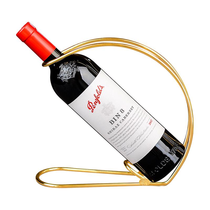 。红酒架摆件轻奢酒柜葡萄酒架支架家用装饰品置物斜放酒瓶架