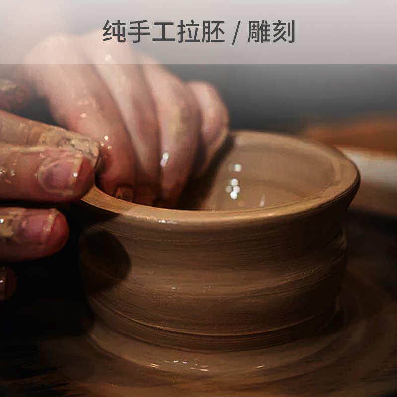 景德镇陶瓷花盆家用可种菜高颜值油画风向日葵圆形绿植器皿多肉盆