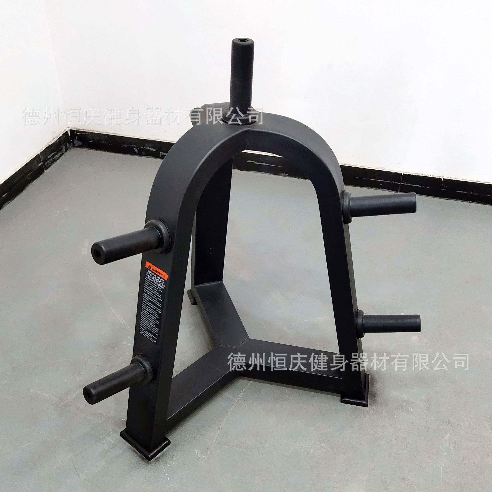 厂家健身房小工具杠铃片收纳架健身器材工作室三角杠铃片架