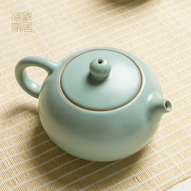 高档套装家用景德镇茶具茶道，陶瓷整套汝瓷，开片功夫茶具茶壶高端