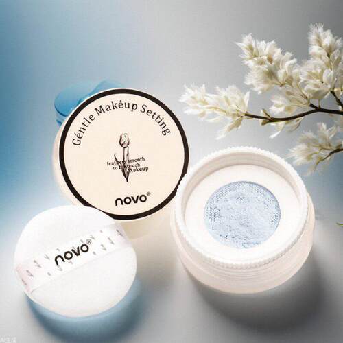 NOVO云雾轻盈细致散粉清透控油隐形毛孔持久不卡粉防水防汗定妆粉