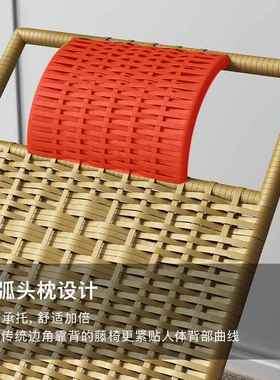 7T藤遥椅懒人躺椅阳台家用休闲逍椅老60618藤人编单人摇摇椅夏季