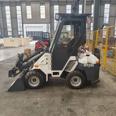 小型装载机四驱液压铲车 wheel loader 货物装卸搬运多功能铲车