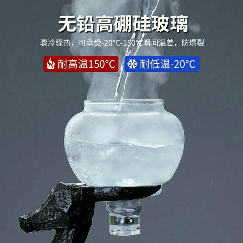 网红自动泡茶壶全自动茶壶茶杯玻璃茶具套装网红小鹿茶壶磁吸茶具