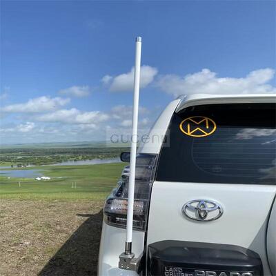 车载电台UV双段玻璃纤维天线 线越野自驾游车载对讲机手台高增益