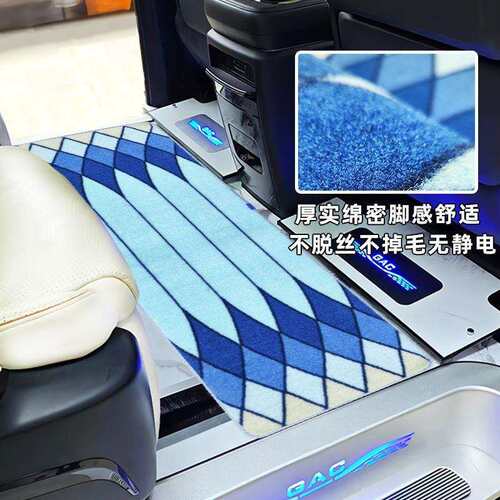 适用广汽传祺m8中排地毯传奇gm8宗师新大师领袖版E9E8商务车脚垫