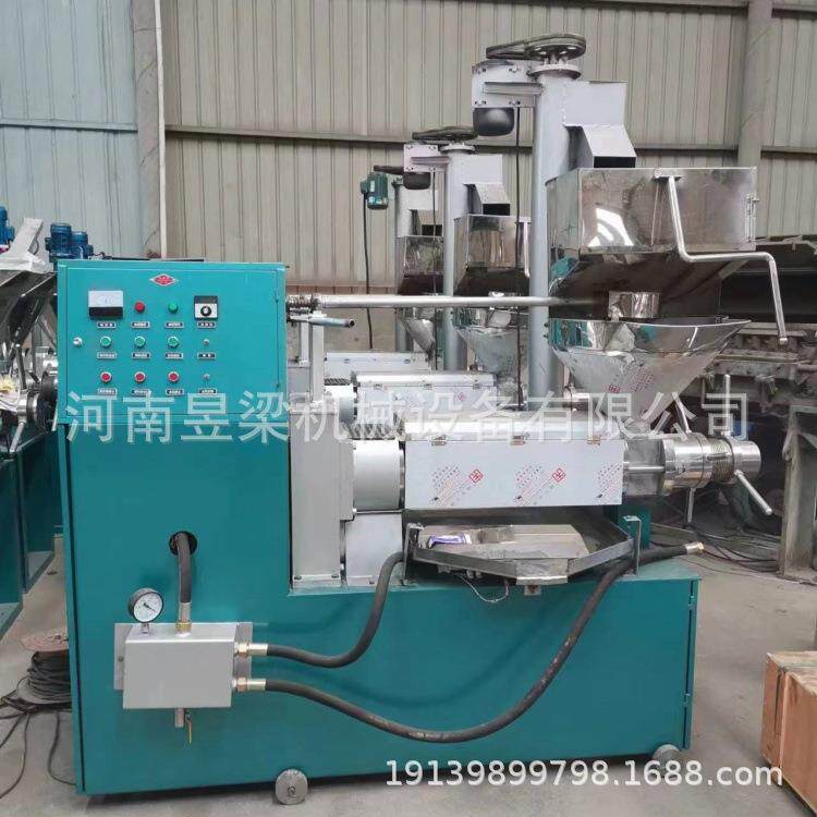 菜籽榨油机 商用全自动螺旋榨油 油坊设备 花生油 葵花子油压榨机