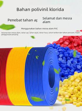 国标铜芯BV/BVR单股硬线多股软线黄绿双色接地电线2.5 4 6 10平方