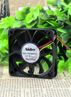 原装Nidec散热风扇6CM601512VU60R12MGAB-53J33三线