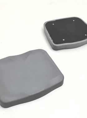 划船机PU发泡坐垫 健身车座垫 健身器材灰色鞍座划船器高硬度弹性