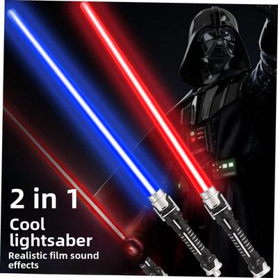 1Pcs Laser Sword Lightsaber Cosplay Prop Saber Light up LED