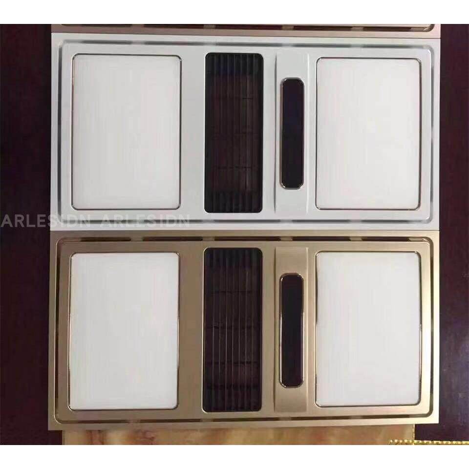 集成吊顶暖风机浴霸面板面罩LED灯板浴霸灯嵌入式浴霸外壳通用配