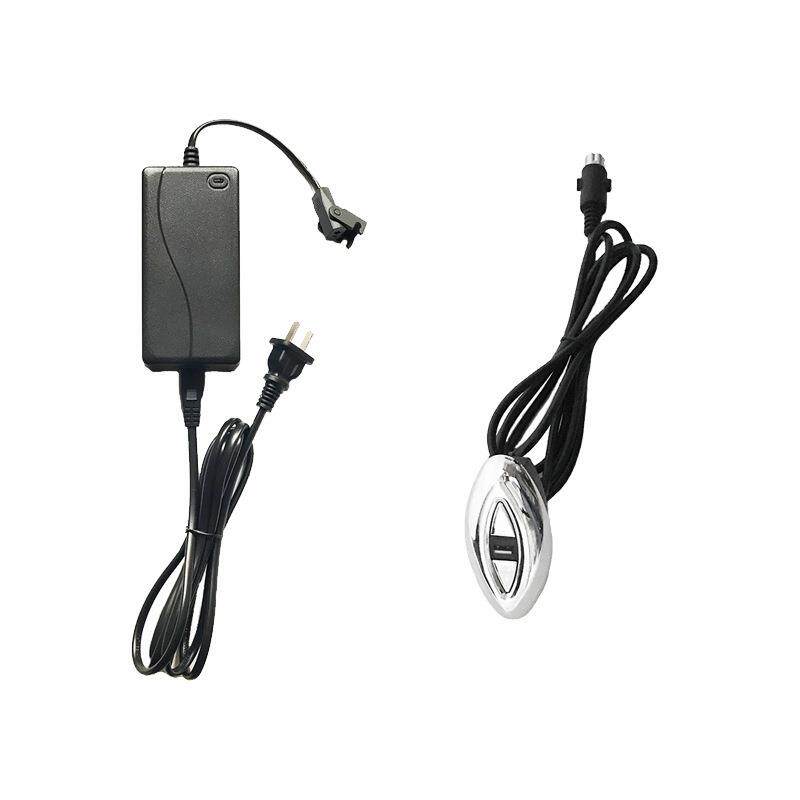 电动沙发按摩椅铁架推杆电机手控器控制器带USB充电配件控制板